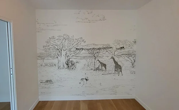 peinture murs à Trie‑Château  dans l'Oise 60