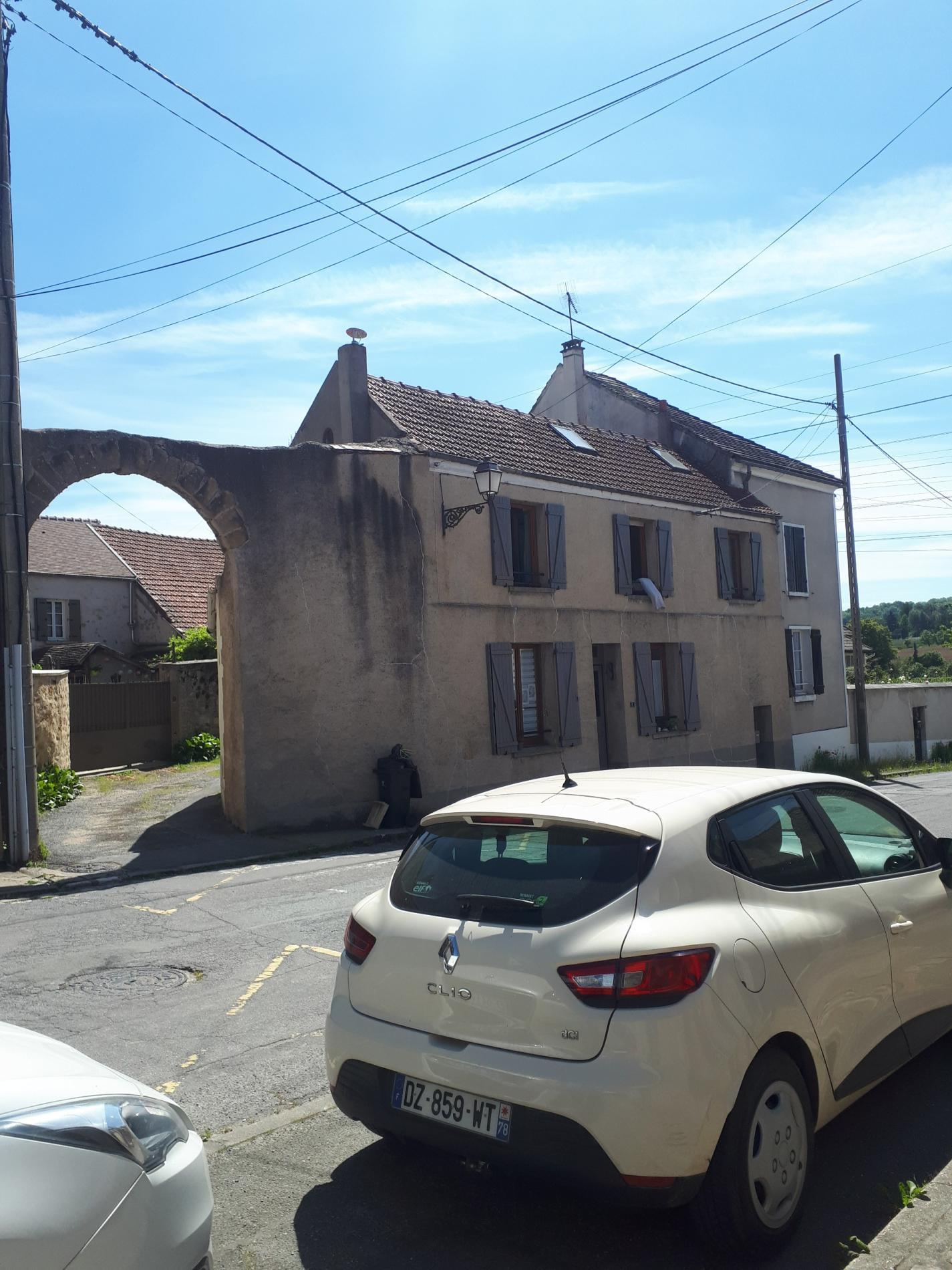 Renovation façade et petite toiture Sagy