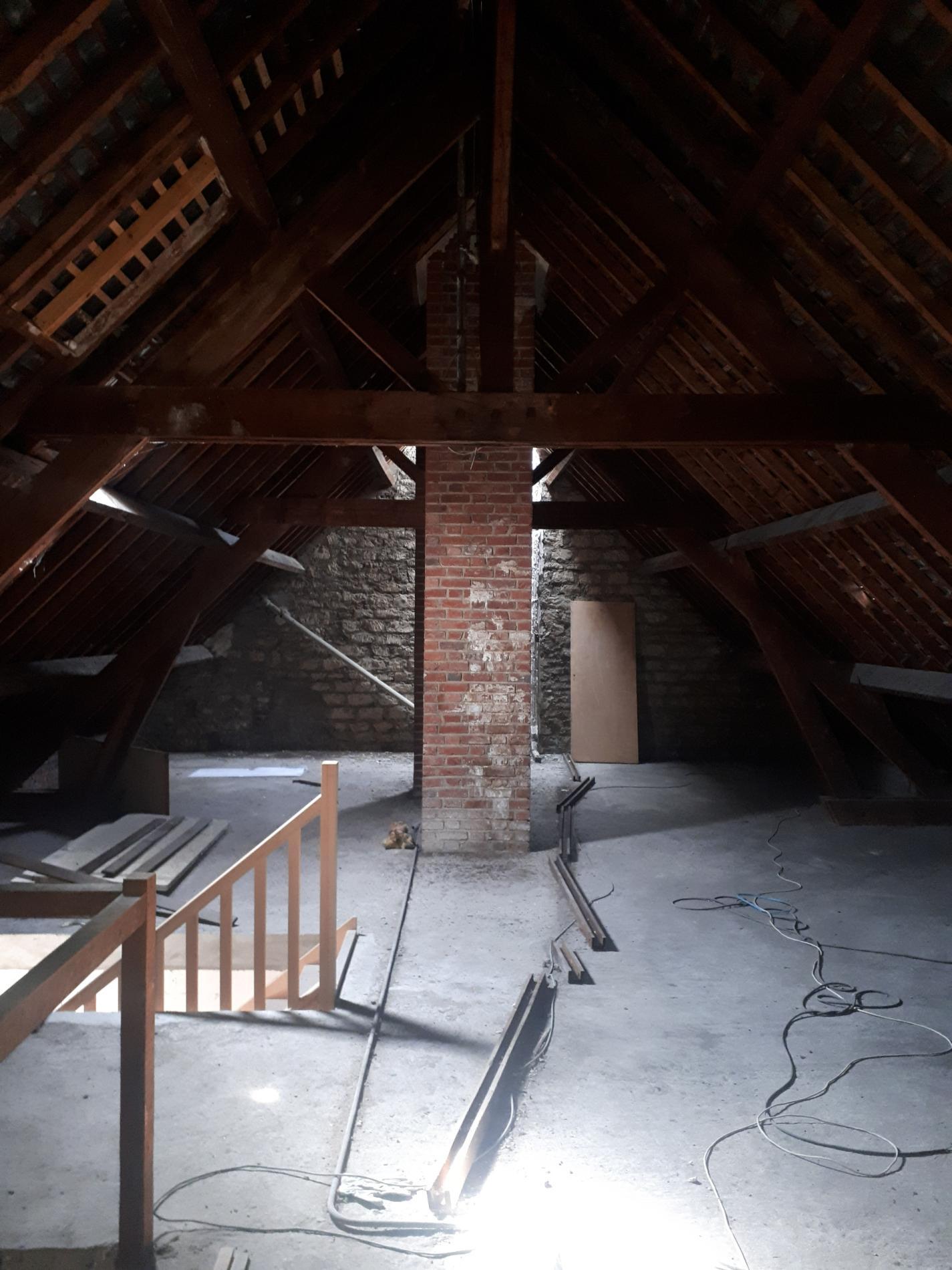 Creation des deux Appartements dans les combles perdus